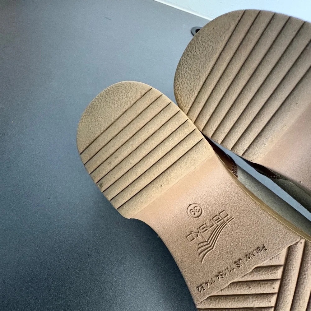 Dansko Brenna Slip-On Clog Taupe Tan Brown Women’s US 8.5-9 EU 39 - Picture 11 of 12